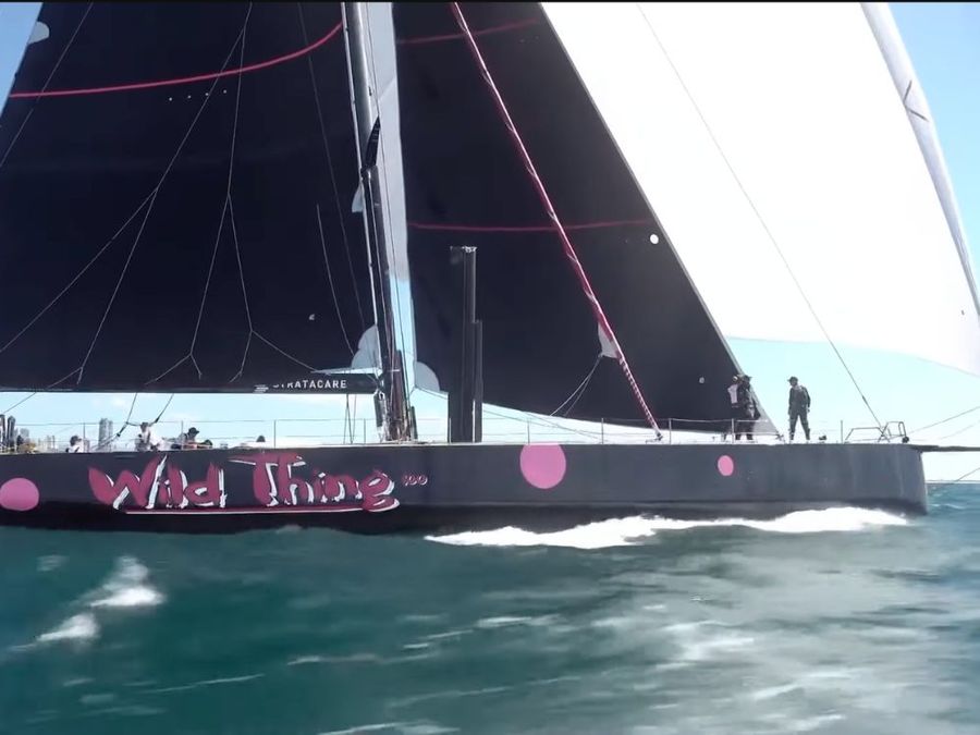 Wild Thing 100 of the 2026 Gold Coast Mackay Yacht Race