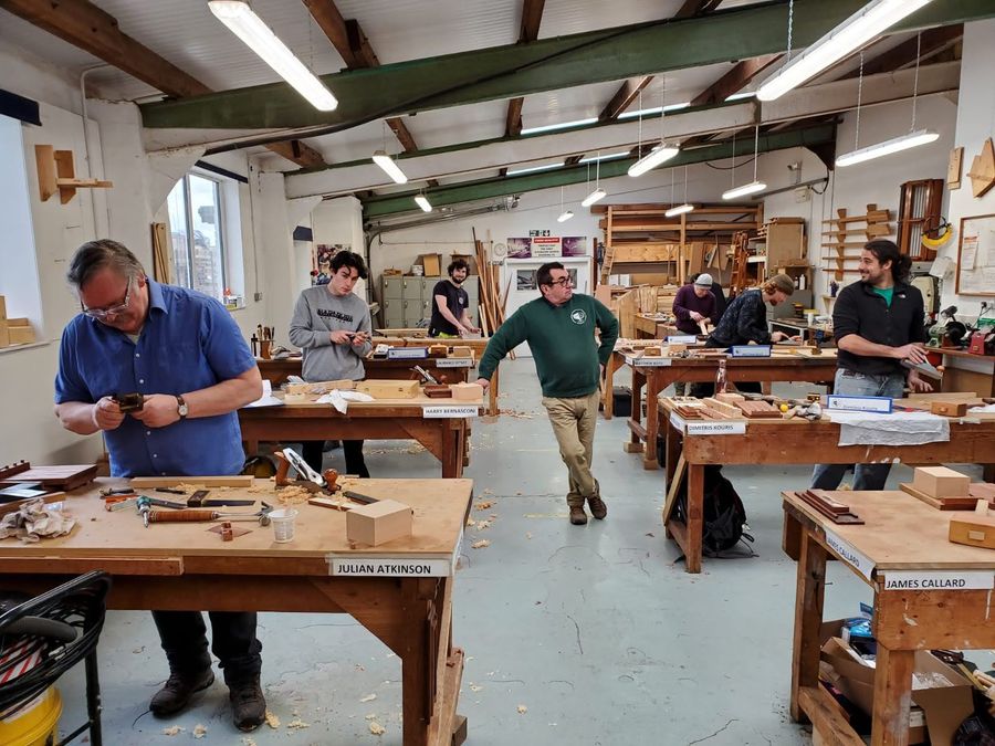 Woodworking and Joinery skills. Photo credit: IBTC website