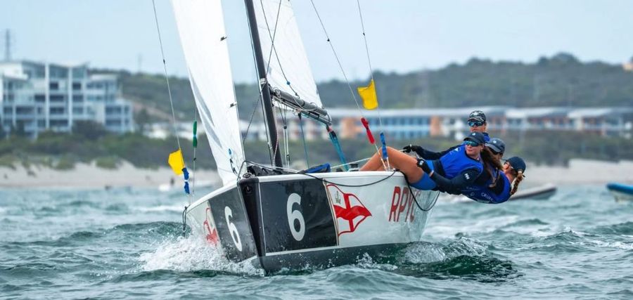 World No.23 Chelsea Williams just claimed the Aussie match racing crown, racing Kiwi-designed Elliott 7s in Fremantle.