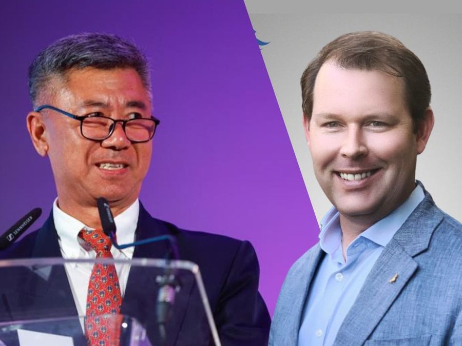 World Sailing President Quanhai Li addresses World Sailing's 2023 Annual Conference in Málaga © World Sailing and Danial Belcher @ Australian Sailing on Facebook