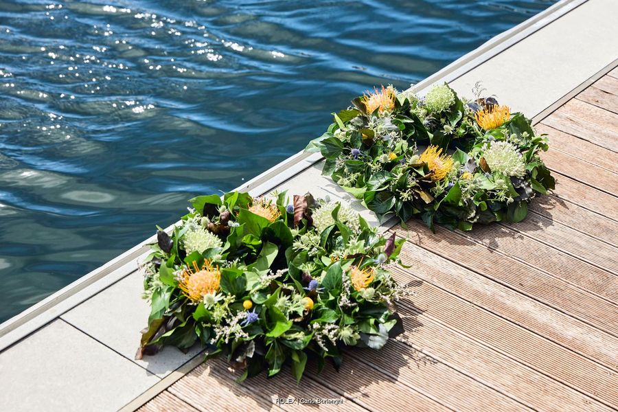 Memorial Ceremony for Lost Sailors / Facebook: Carlos Borlenghi