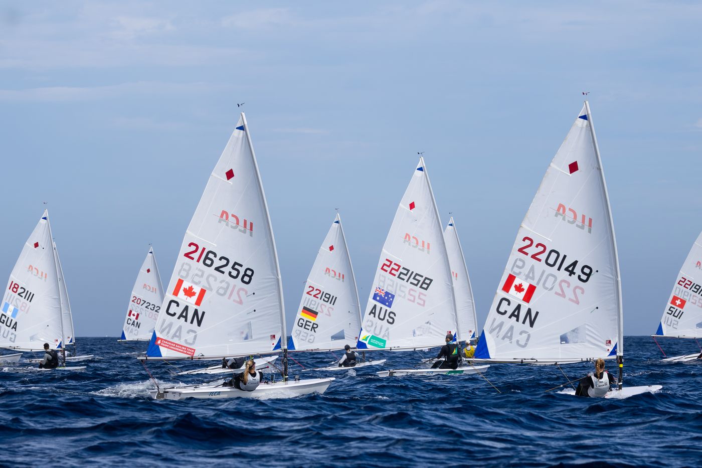 Wearn leads ILCA 7 pack as Pacific swell tests Olympic hopefuls at San Pedro, 21 July 2026