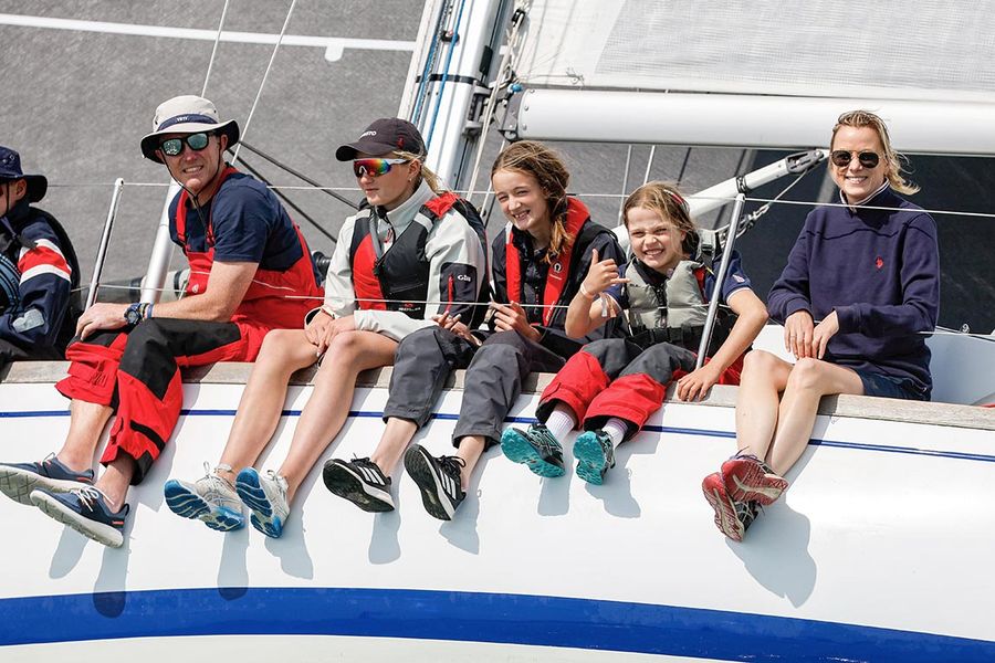 Young sailors get their chance on the water during free try-sailing sessions at Cowes Week.