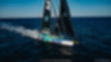 Ambrogio Beccaria guides Mapei through the chase pack in the IMOCA class.