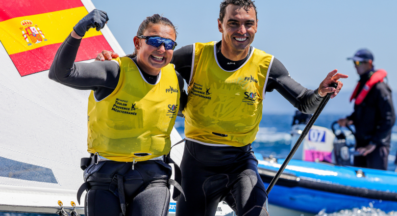 Xammar and Cardona convert nine-point lead into French Olympic Week 470 title, 17 July 2026