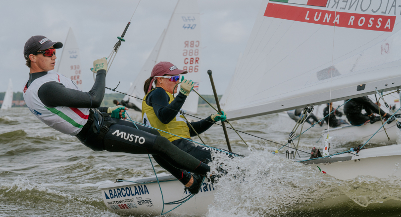 Italy leads 470 Junior Europeans with Medal Series spot in sight, 25 July 2026
