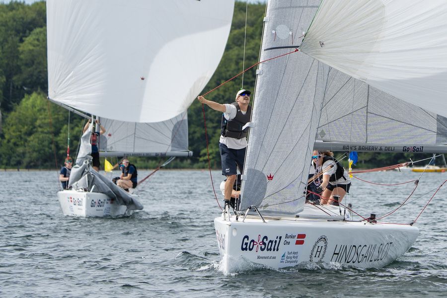 12-hour opener in Denmark sets pace at Youth Match Racing Worlds, 23 June 2026
