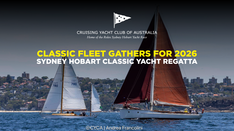 Three-time Hobart winner Love & War fronts classic fleet, 25 September 2026