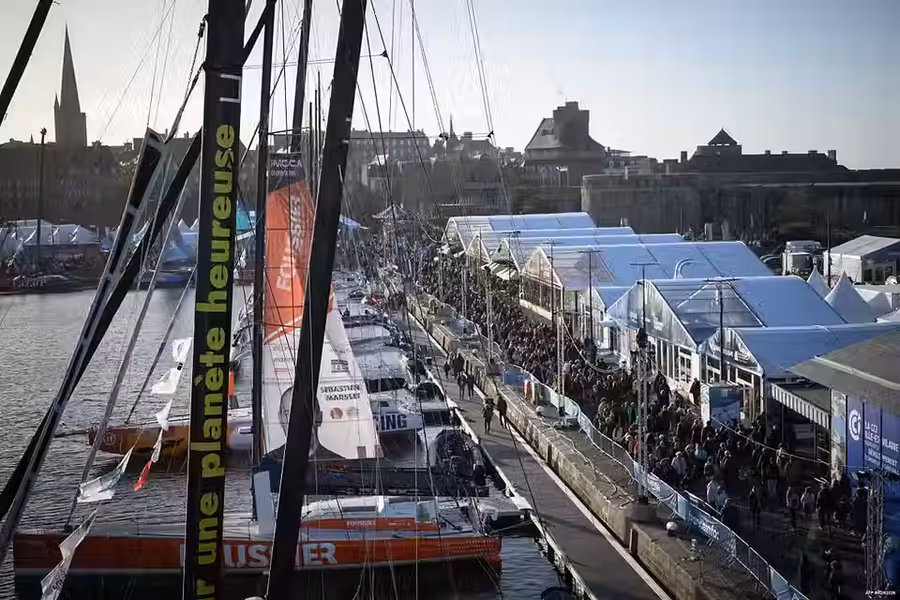 Sunshine lifts Saint-Malo mood as Route du Rhum fleet gathers, 27 October 2026