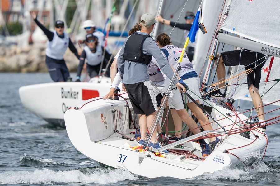 12-hour opener in Denmark sets pace at Youth Match Racing Worlds, 23 June 2026