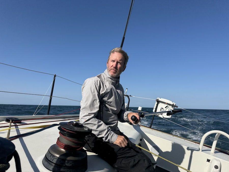 Tanguy Caradec at the helm of Eurvad