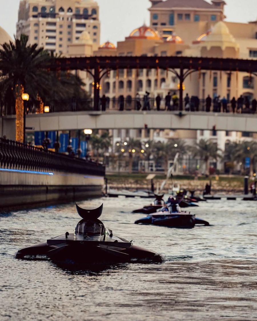 The opening of the Doha leg of the E1 GP. Photo credit: E1 GP