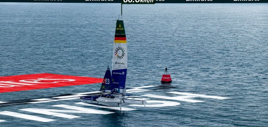 France hit 107.63km/h, a new SailGP speed record, before Los Gallos Spain steal Group A's final race in Sassnitz
