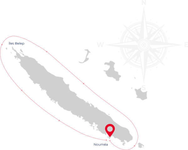 The New Caledonia Grouprama course