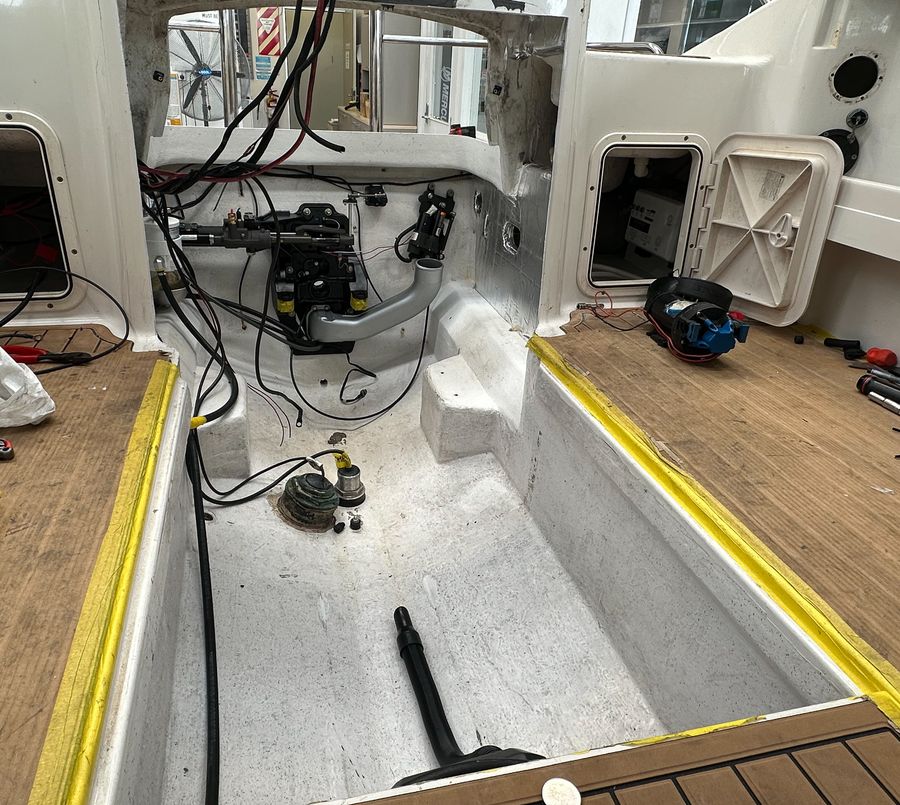 Stringers cut, bay enlarged and Pasha emerges brand new after diesel repower, 10 June 2026
