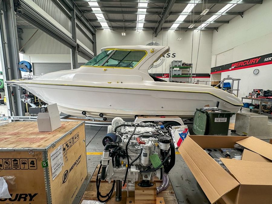 Stringers cut, bay enlarged and Pasha emerges brand new after diesel repower, 10 June 2026