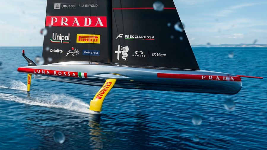 Pirelli takes its foil tech from tyres to Luna Rossa's AC75, 11 August 2026