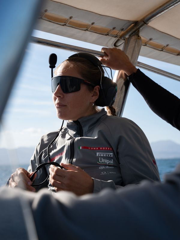 Luna Rossa's youth squad hits water as AC75 sits in hangar, 28 October 2026