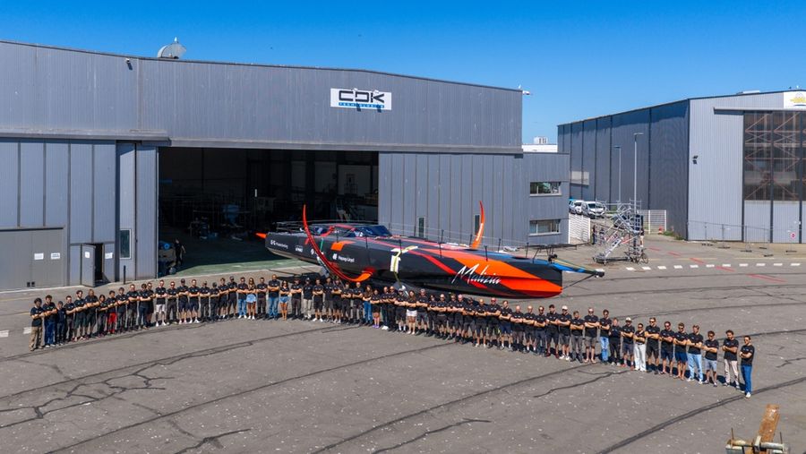 85,000 hours of work finally hits the water as Malizia 4 launches in Lorient, 06 July 2026