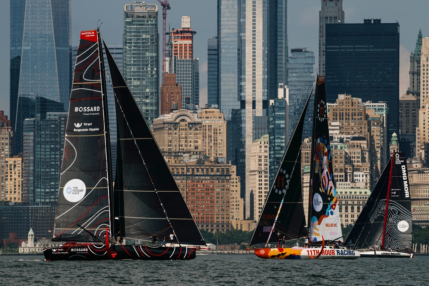 Whale zones delay Ocean Race Atlantic start off New York, 02 September 2026
