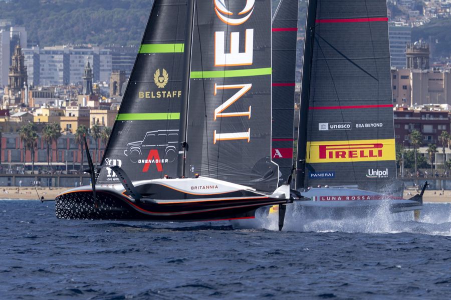 October 04, 2024. Louis Vuitton Cup Final, Race Day 7. Photo Credit AC37 media
