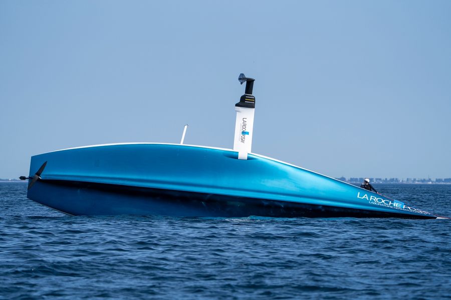 La Roche-Posay Racing Team AC75 off Lorient