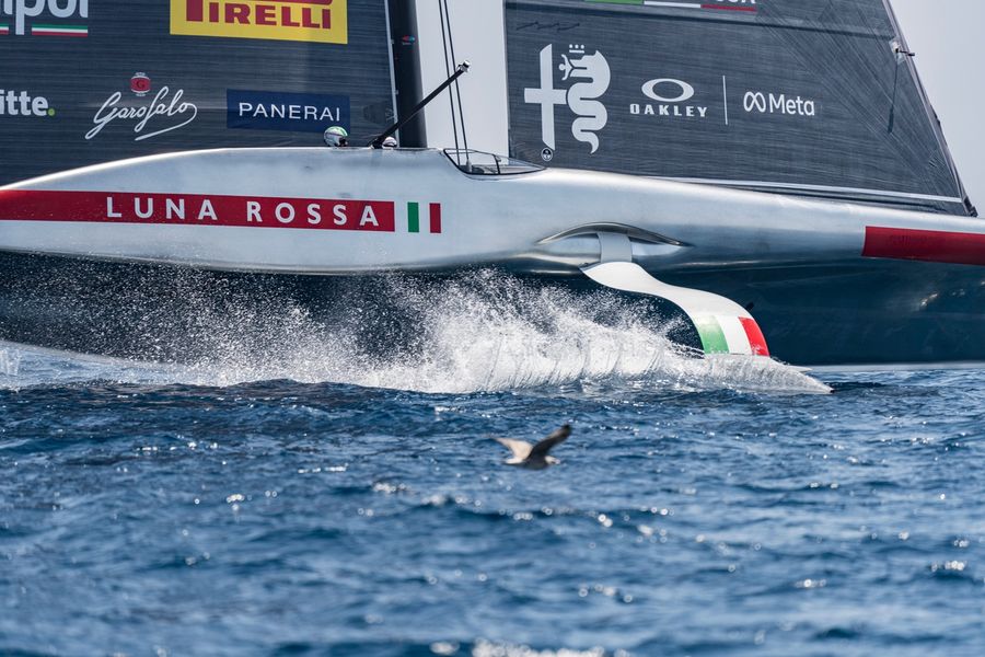 Luna Rossa continues AC38 Recon training on Day 14 of the Louis Vuitton 38th America's Cup, 29 July 2026.