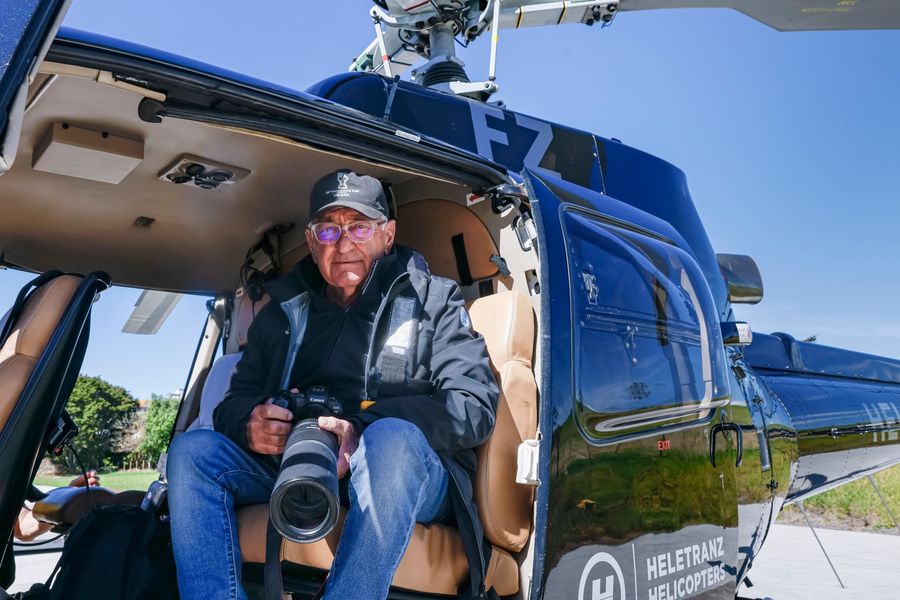 Carlo Borlenghi at the 36th America's Cup in Auckland, March 2021.