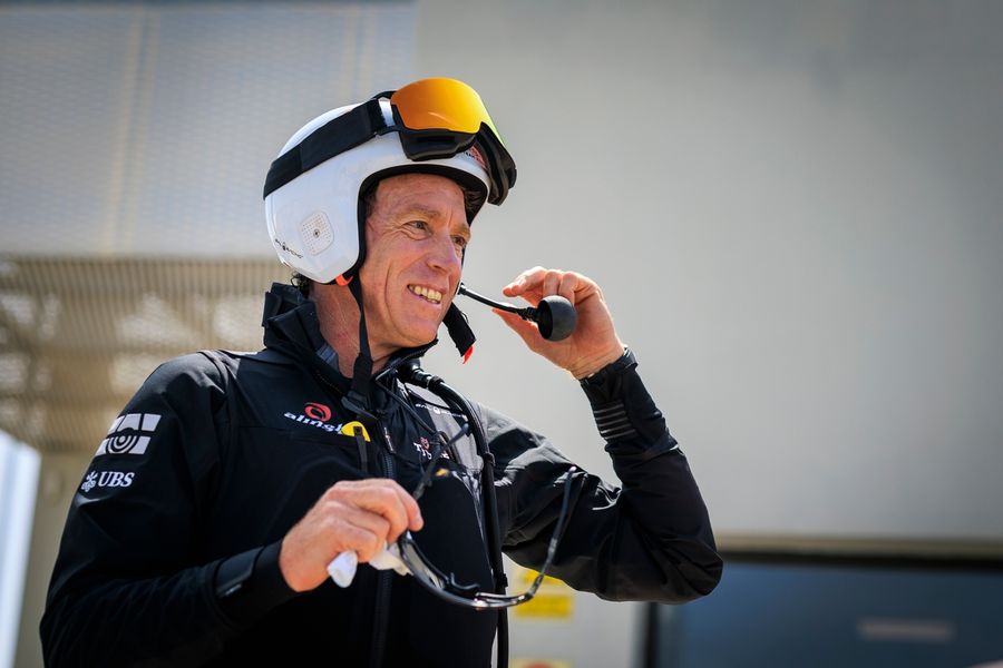 Paul Goodison of Tudor Team Alinghi's sailing crew, pictured in Barcelona, Spain.