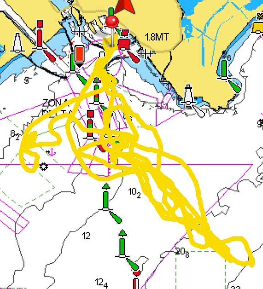 Luna Rossa return to Cagliari despite weather, broken LiDAR pole, 07 October 2026