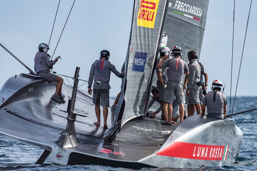 Luna Rossa during AC38 recon ahead of the 38th Louis Vuitton America's Cup, 7 October 2026. Photo: Ivo Rovira/America's Cup