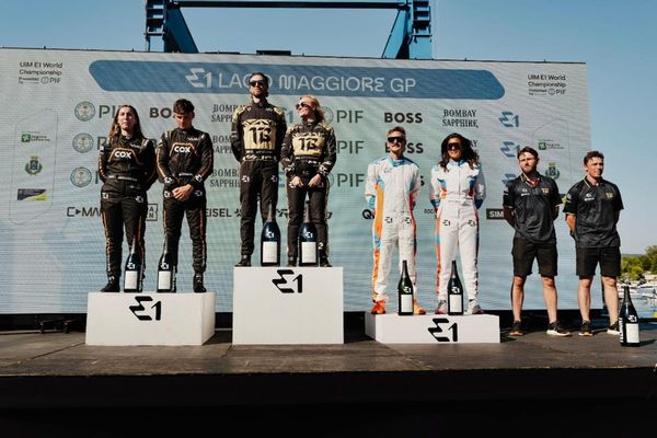Team Brady powered to their first victory of the 2025 UIM E1 World Championship presented by PIF as the fourth round of the season saw the all-electric raceboat series take to the waters of Lake Maggiore, Italy.