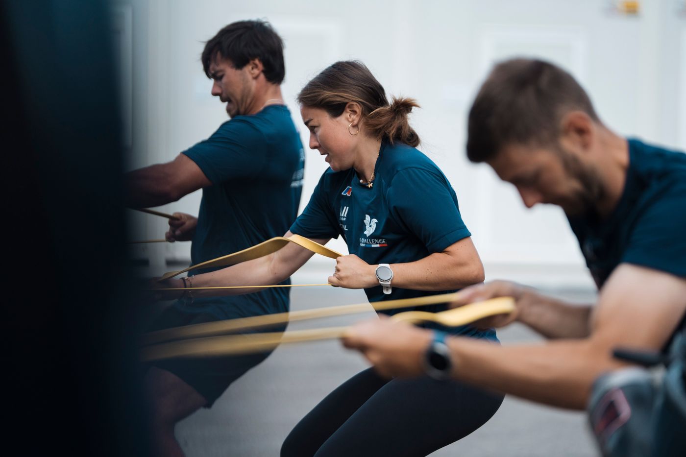 K-Challenge youth sailors train alongside AC75 ahead of home ETF26 grand prix, 06 August 2026