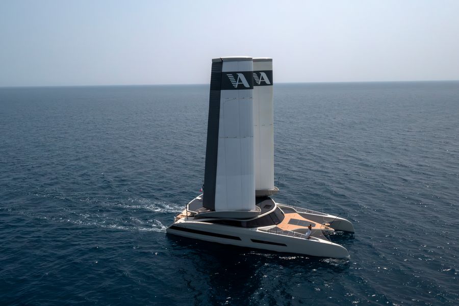 Electric catamaran joins Naples America's Cup regatta fleet, 07 September 2026