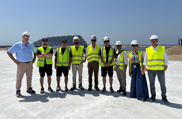 Emirates Team New Zealand breaks ground on Naples base for 2027 Cup, 12 August 2026