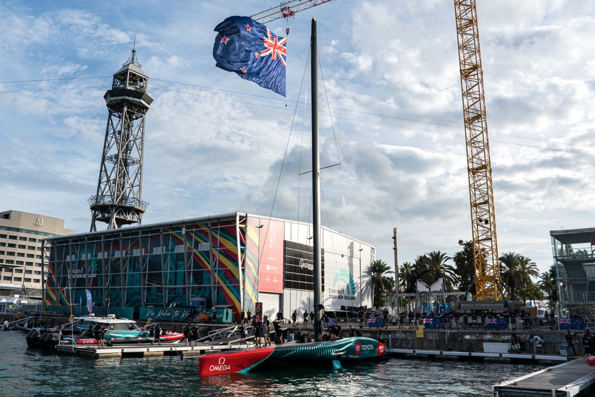 Emirates Team New Zealand breaks ground on Naples base for 2027 Cup, 12 August 2026