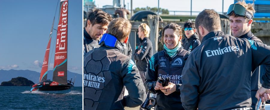 ETNZ swap Naples sunshine for frosty Waitematā AC75 tests, 07 August 2026