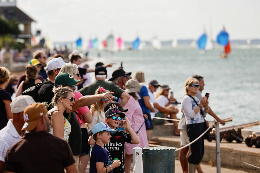 Six thousand sailors took to the Solent in near-perfect conditions to celebrate the 200th anniversary of Cowes Week.