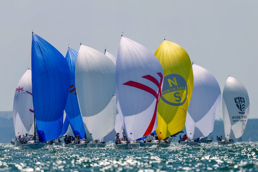 The J/70s put on a stunning show on Day 3