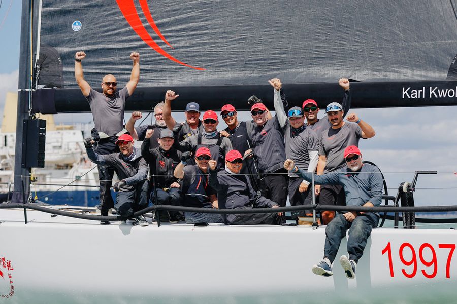 Beau Geste takes out the Britannia Cup in IRC Class Zero.