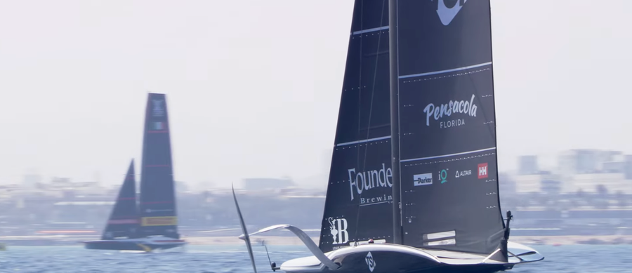 Luna Rossa and American Magic