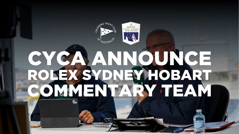 Melbourne Cup caller Matt Hill takes helm at Sydney Hobart, 02 September 2026