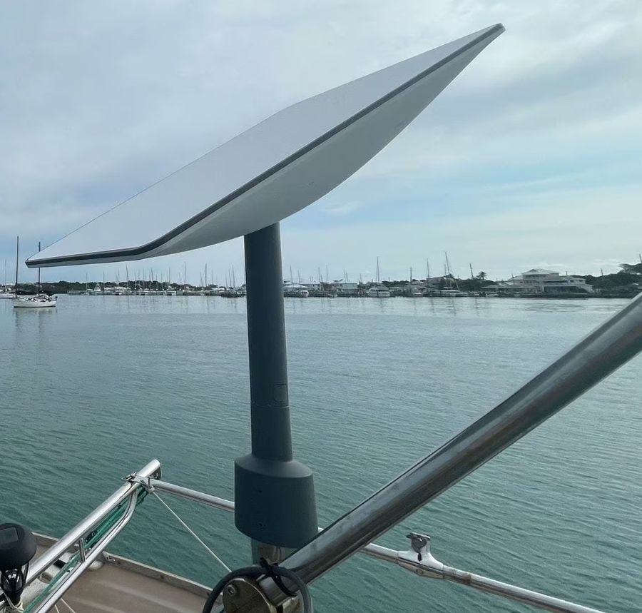 Starlink is now standard on most boats