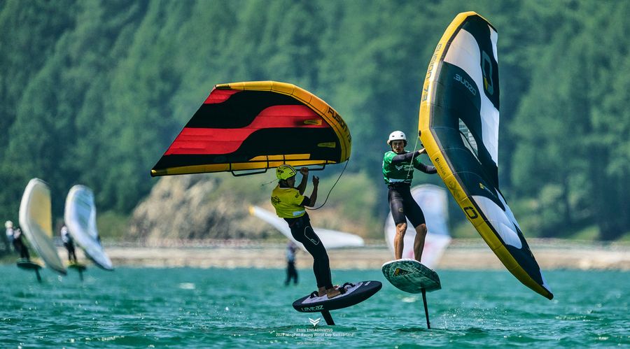 Manowiecki vs Ghio in the morning session. Photo credit: IWSA