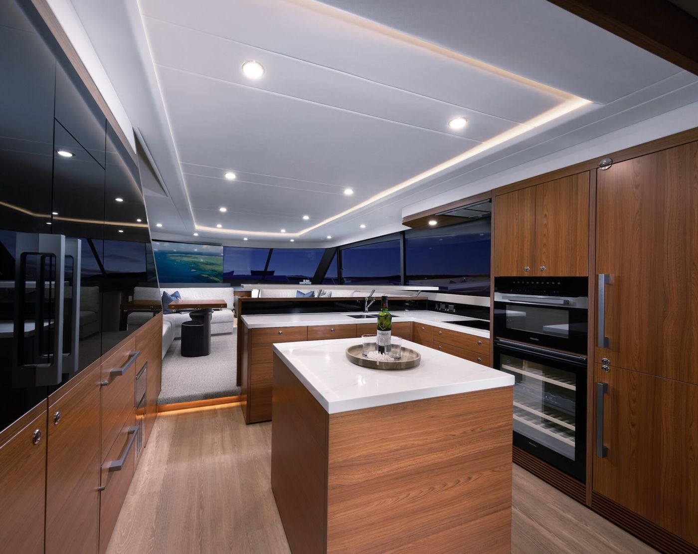 Aft Galleys Keep Maritimo Owners Cooking and Connected