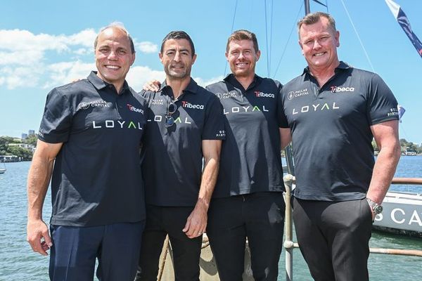 From left: Phil Waugh, Anthony Minichiello, Tom Slingsby and Anthony Bell. Photo: Tribeca LOYAL | Belinda Rolland.