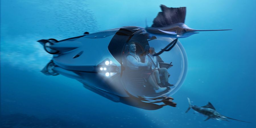 Uboat Worx Super Sub at Monaco Yacht Show 2023.
