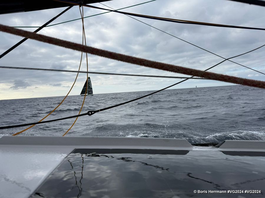 November 11, 2024: Photo sent from the boat Malizia - Seaexplorer during the Vendee Globe. Photo Credit: Skipper Boris Herrmann)